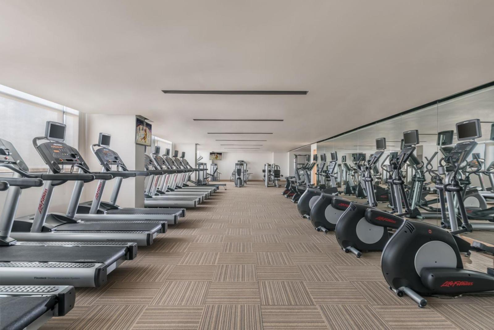 Seda Vertis North Quezon City Esterno foto The gym at the hotel
