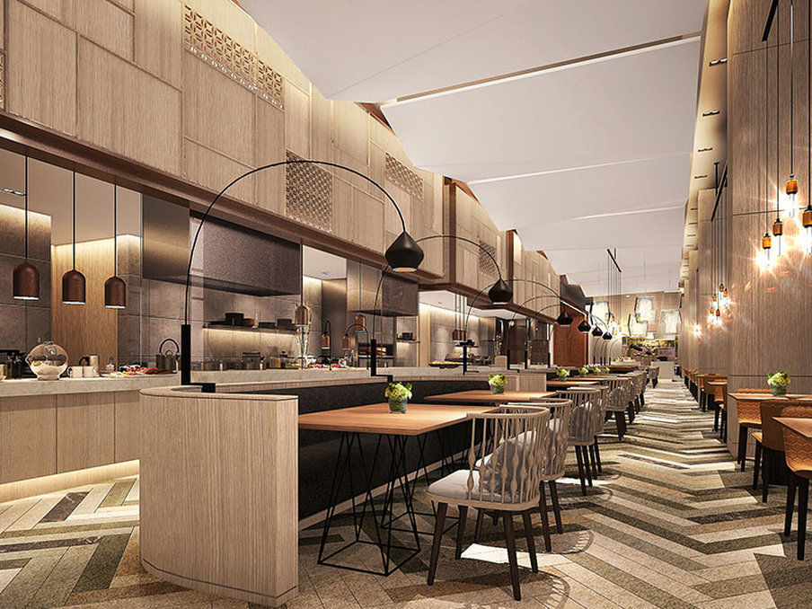 Seda Vertis North Quezon City Esterno foto The interior of the restaurant